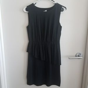 Ann Taylor Black Peplum Dress